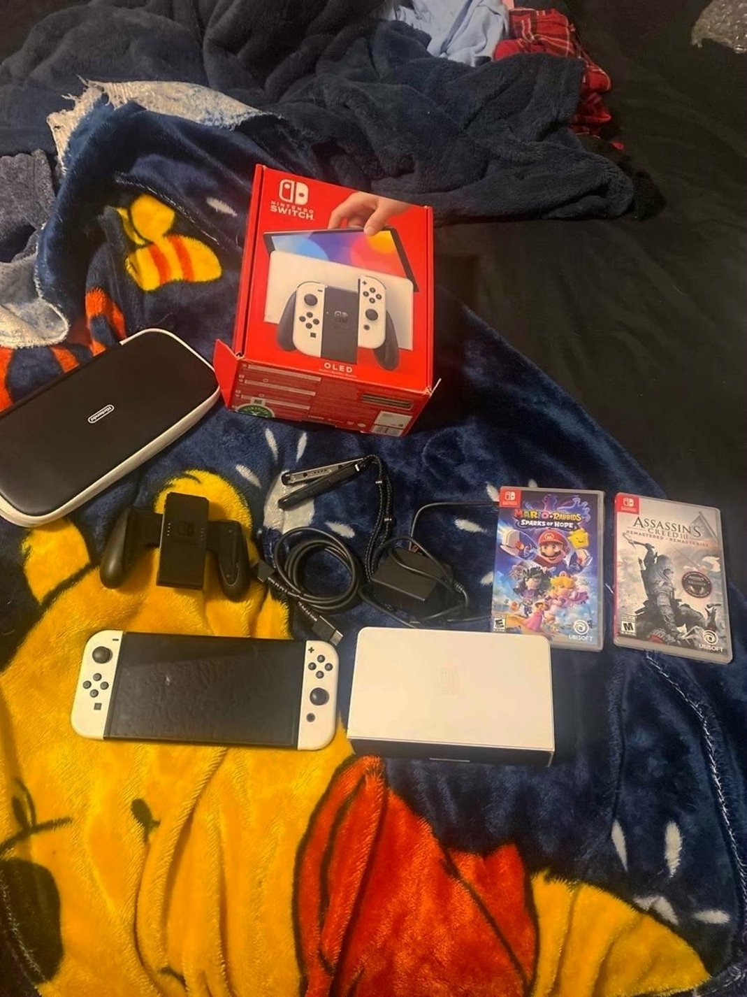 Nintendo Switch OLED Console 7X13 Used