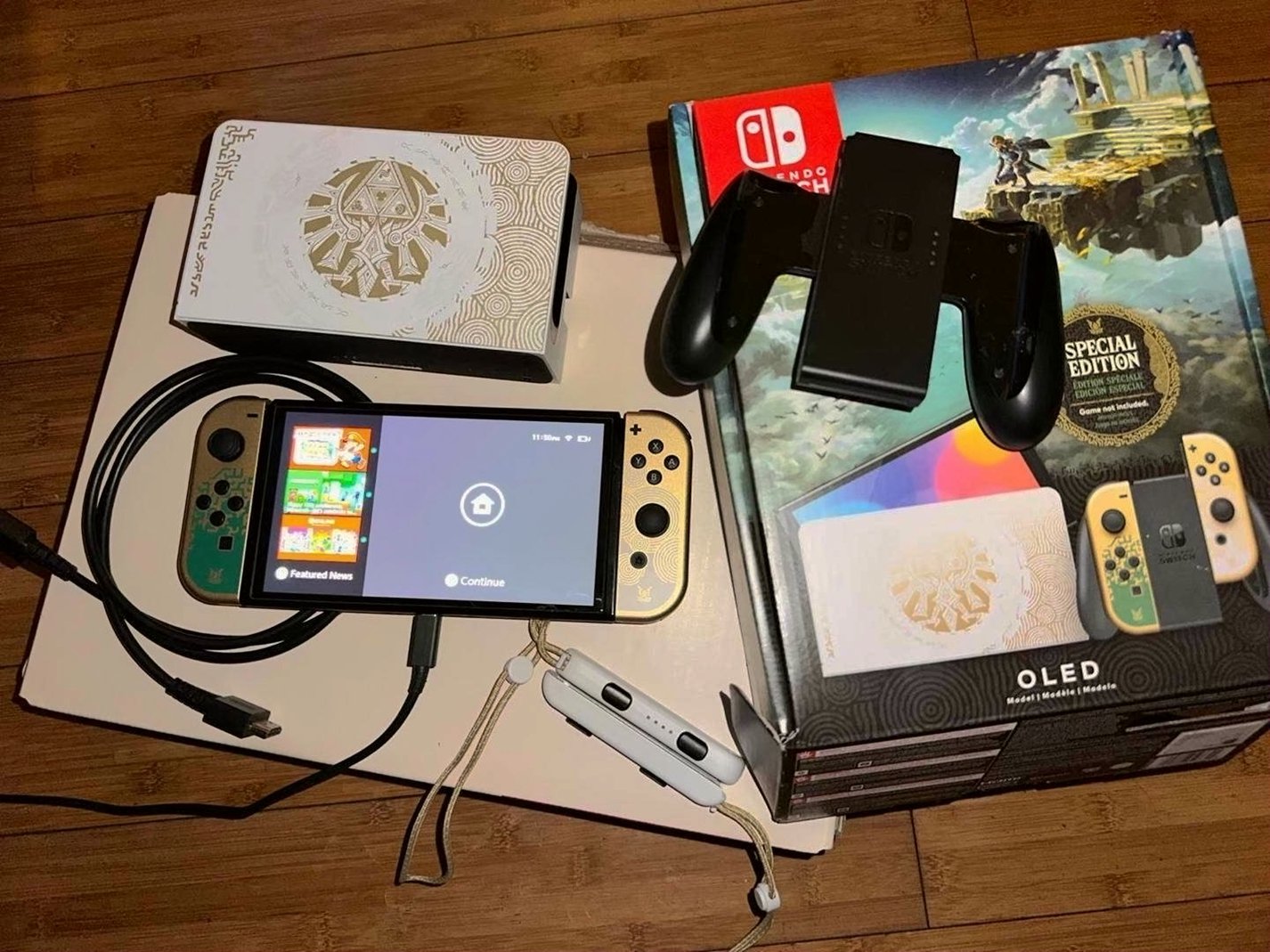 Nintendo Switch OLED Zelda Edition 3F93 - Used