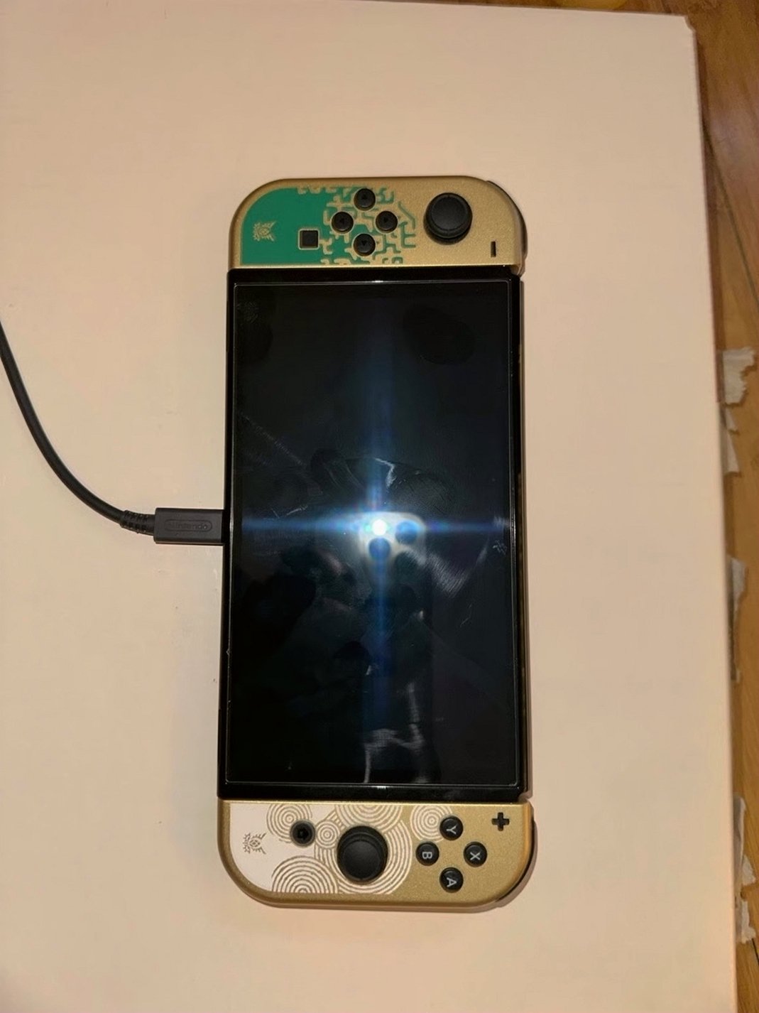 Nintendo Switch OLED Zelda Edition 3F93 - Used image 2