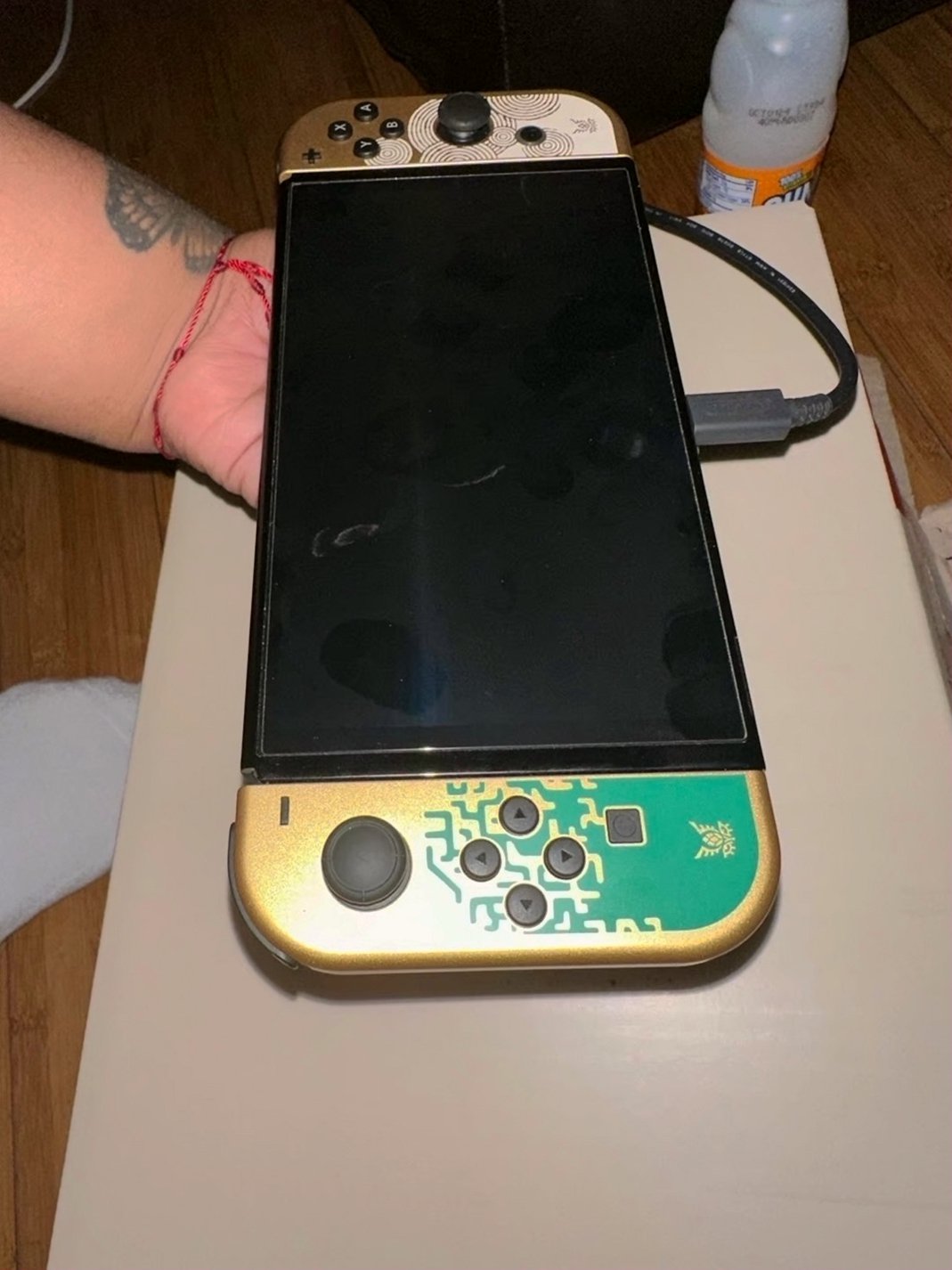 Nintendo Switch OLED Zelda Edition 3F93 - Used image 5