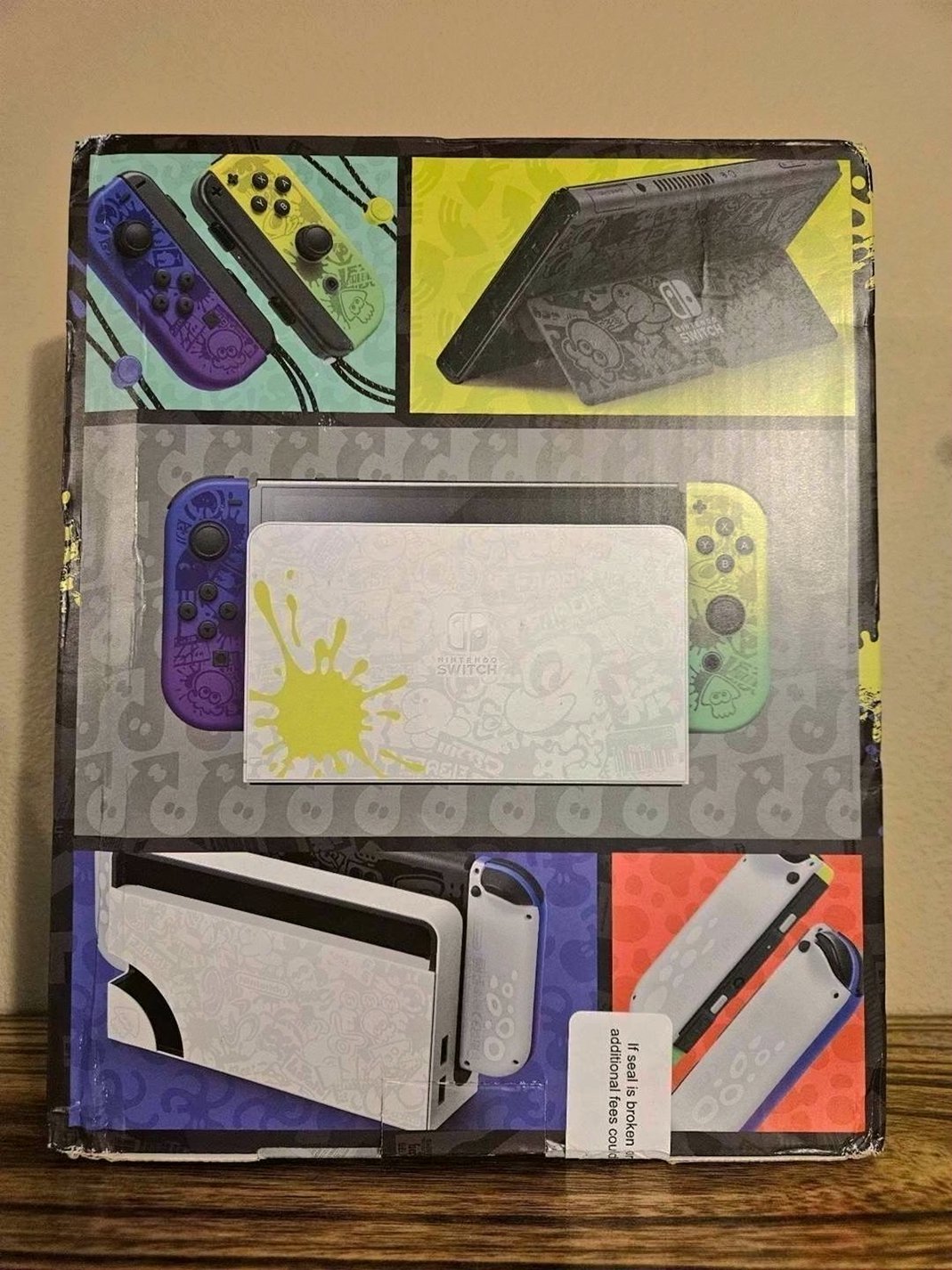 Nintendo Switch OLED Splatoon Japanese Version Unlocked - Used image 2