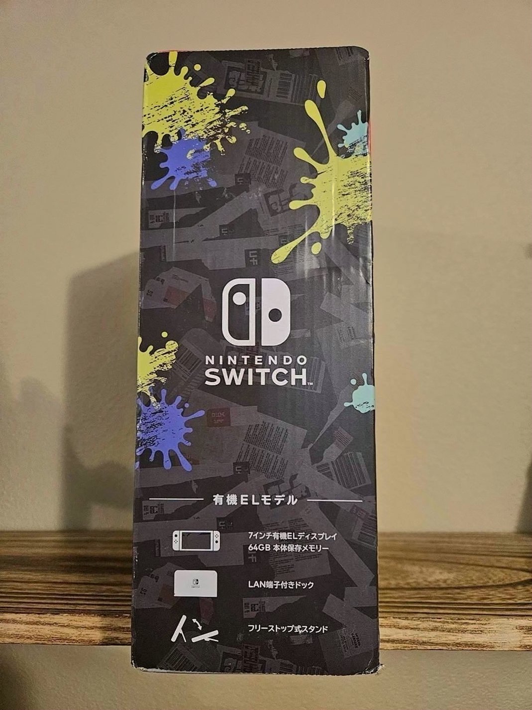 Nintendo Switch OLED Splatoon Japanese Version Unlocked - Used image 4