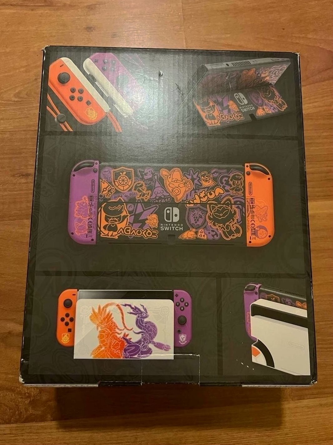 Nintendo Switch OLED Pokemon Scarlet & Violet Edition Unlocked - Used image 3