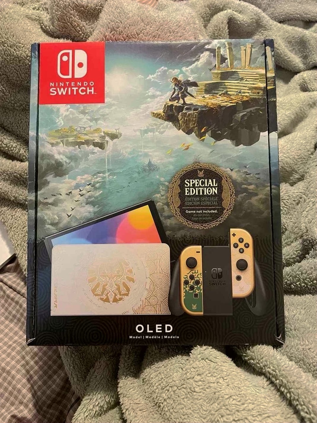 Nintendo Switch Legend of Zelda Tears of the Kingdom OLED 2P75 - Used