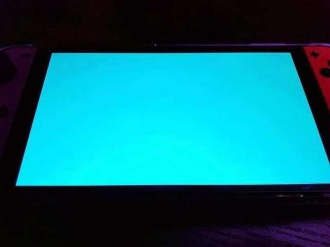 Nintendo Switch OLED Console 256GB Purple/Red Used image 5