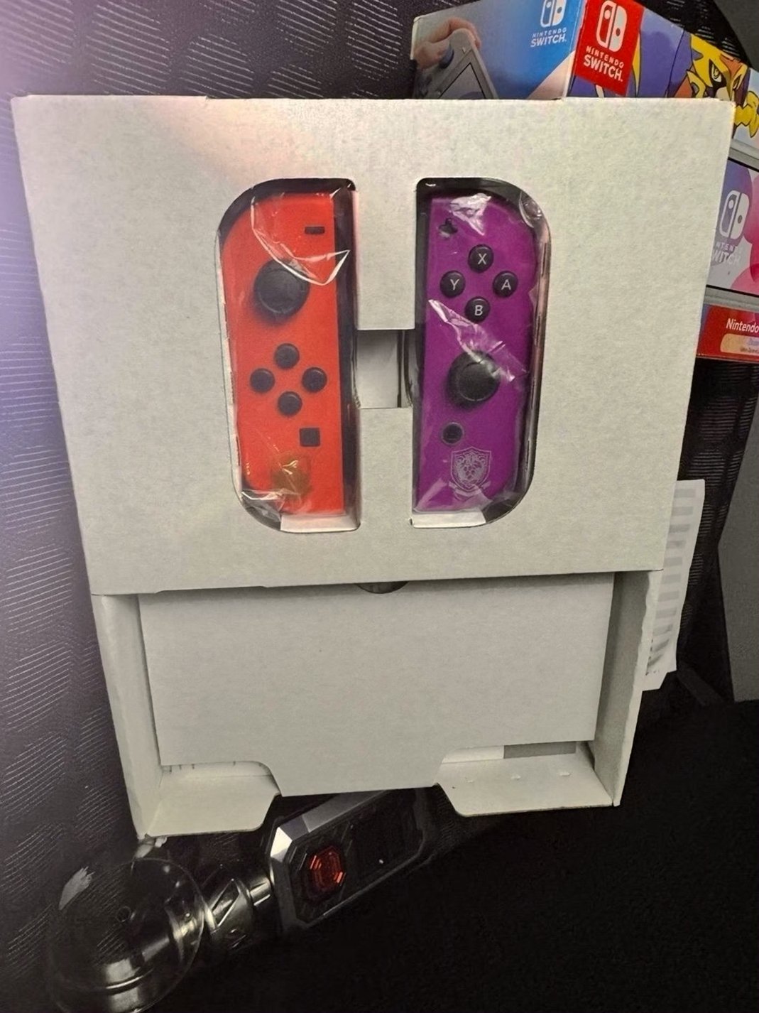 Nintendo Switch OLED Model Pokémon Scarlet & Violet Edition Console 6R68 Used image 4