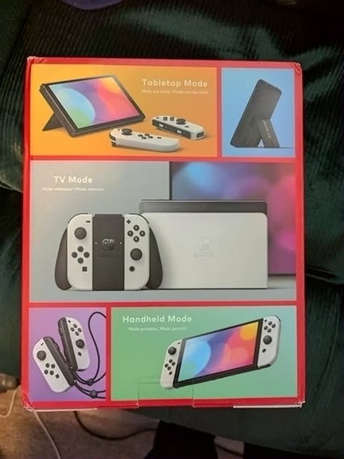 Nintendo Switch OLED White Console - Used image 2