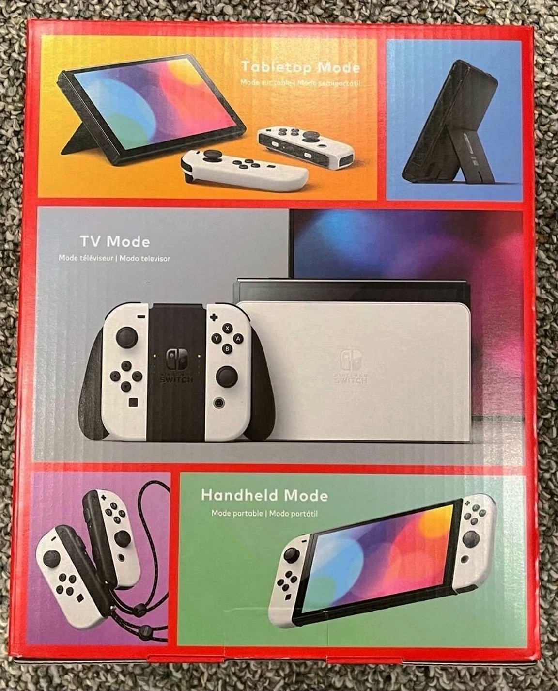 Nintendo Switch OLED Console White Sealed - Used image 2