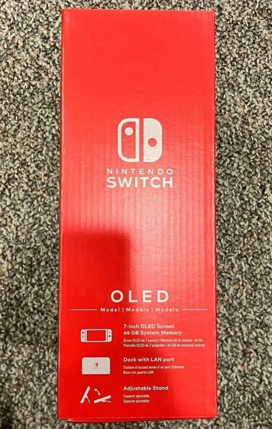 Nintendo Switch OLED Console White Sealed - Used image 3