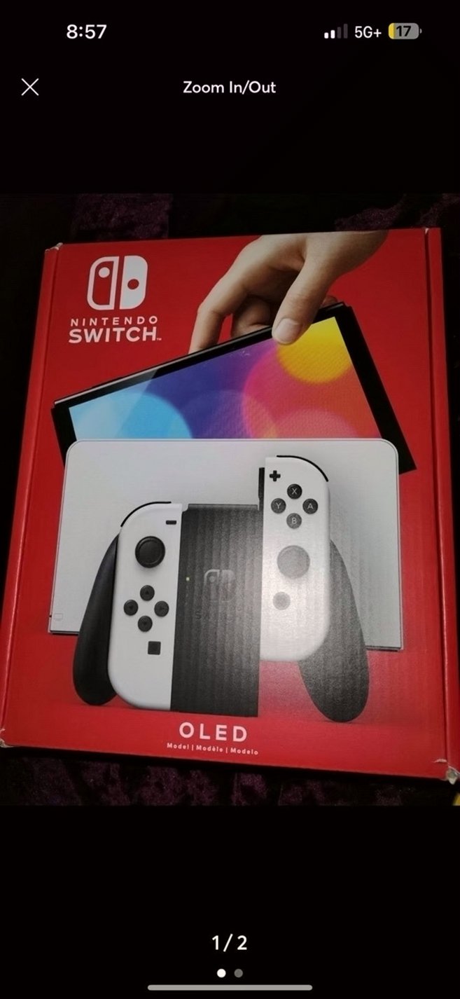 Nintendo Switch OLED with Case 9Y37 - Used