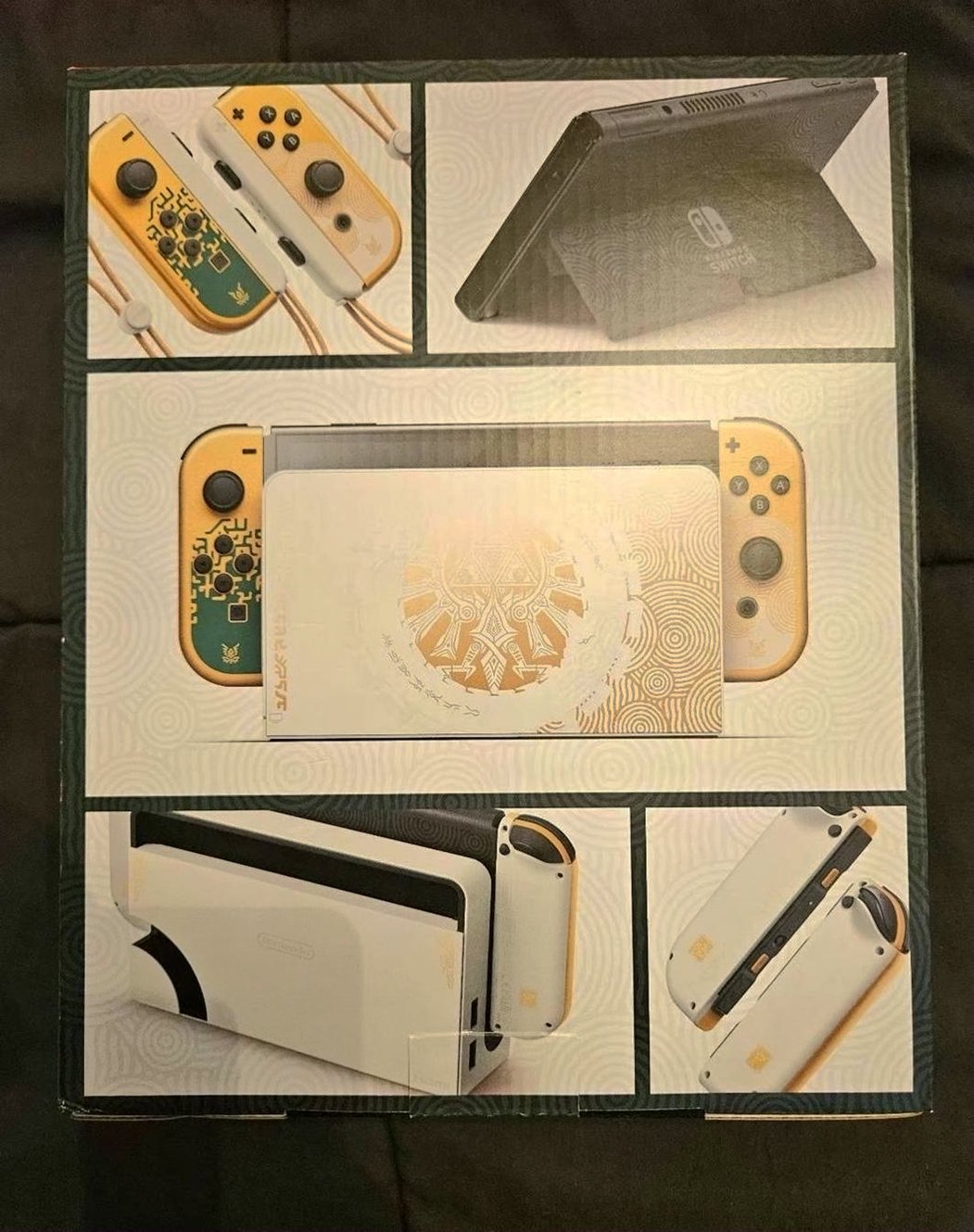 Nintendo Switch OLED Zelda Tears of the Kingdom Unlocked - Used image 2