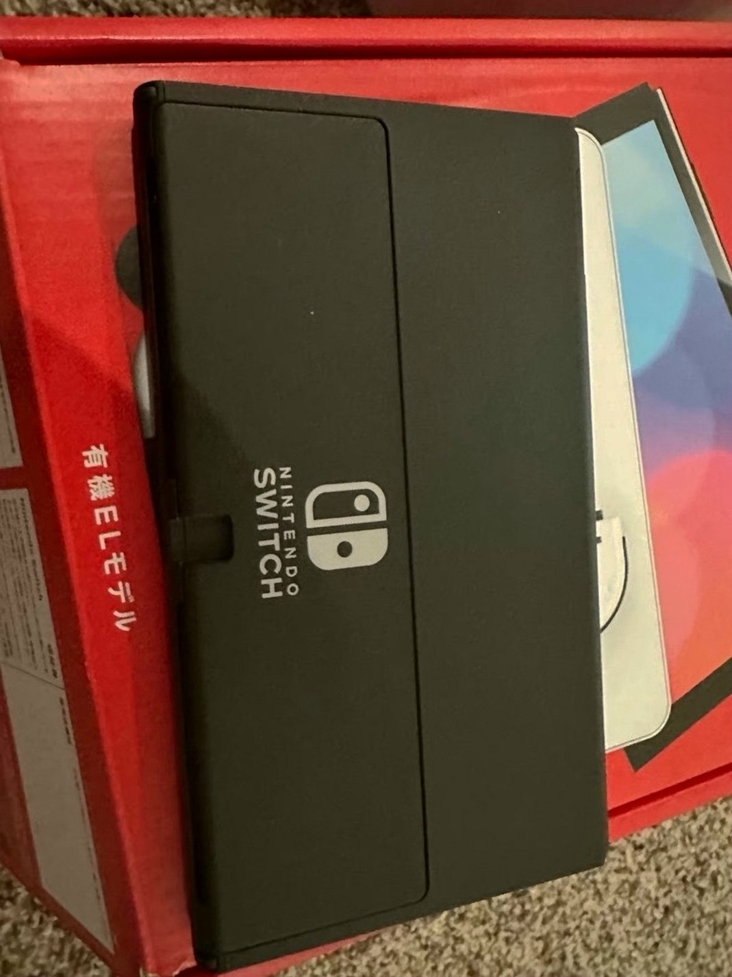 Nintendo Switch OLED 2O97 Black Used image 4