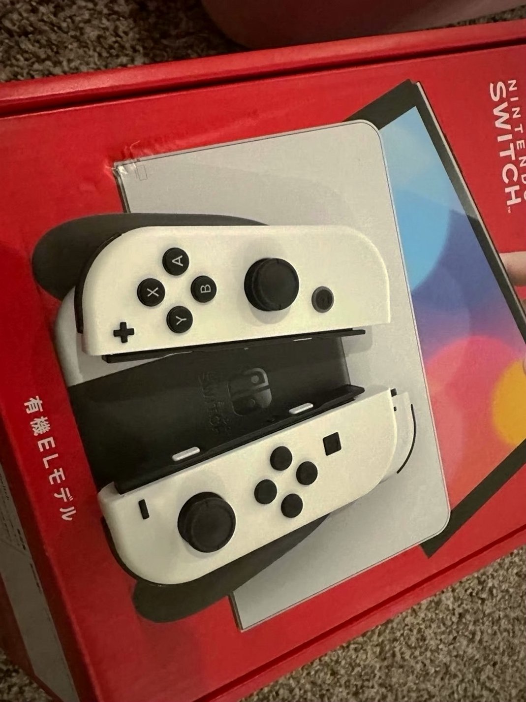 Nintendo Switch OLED 2O97 Black Used image 5