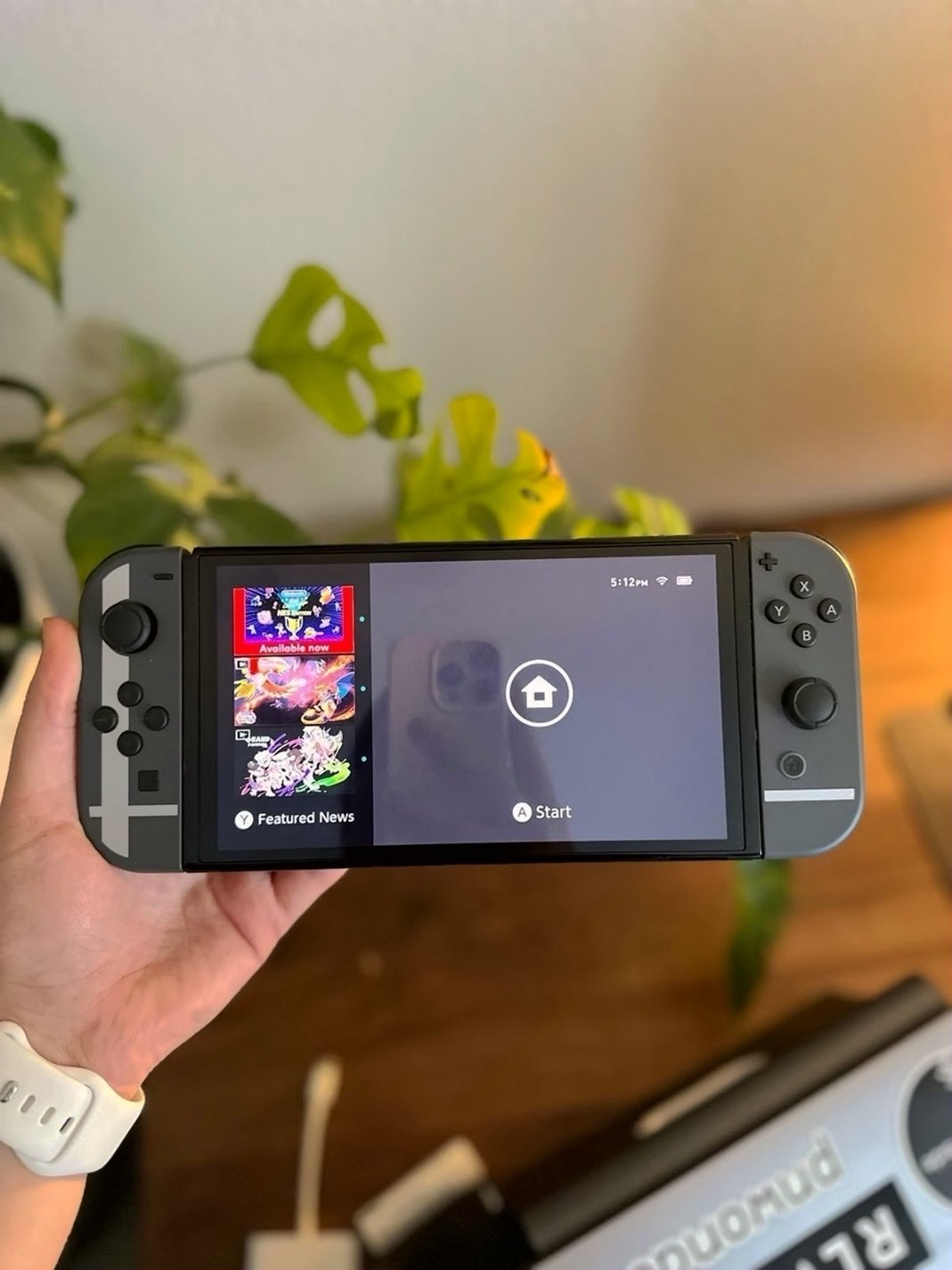Nintendo Switch OLED Bundle 3F38 with Games - Used image 2