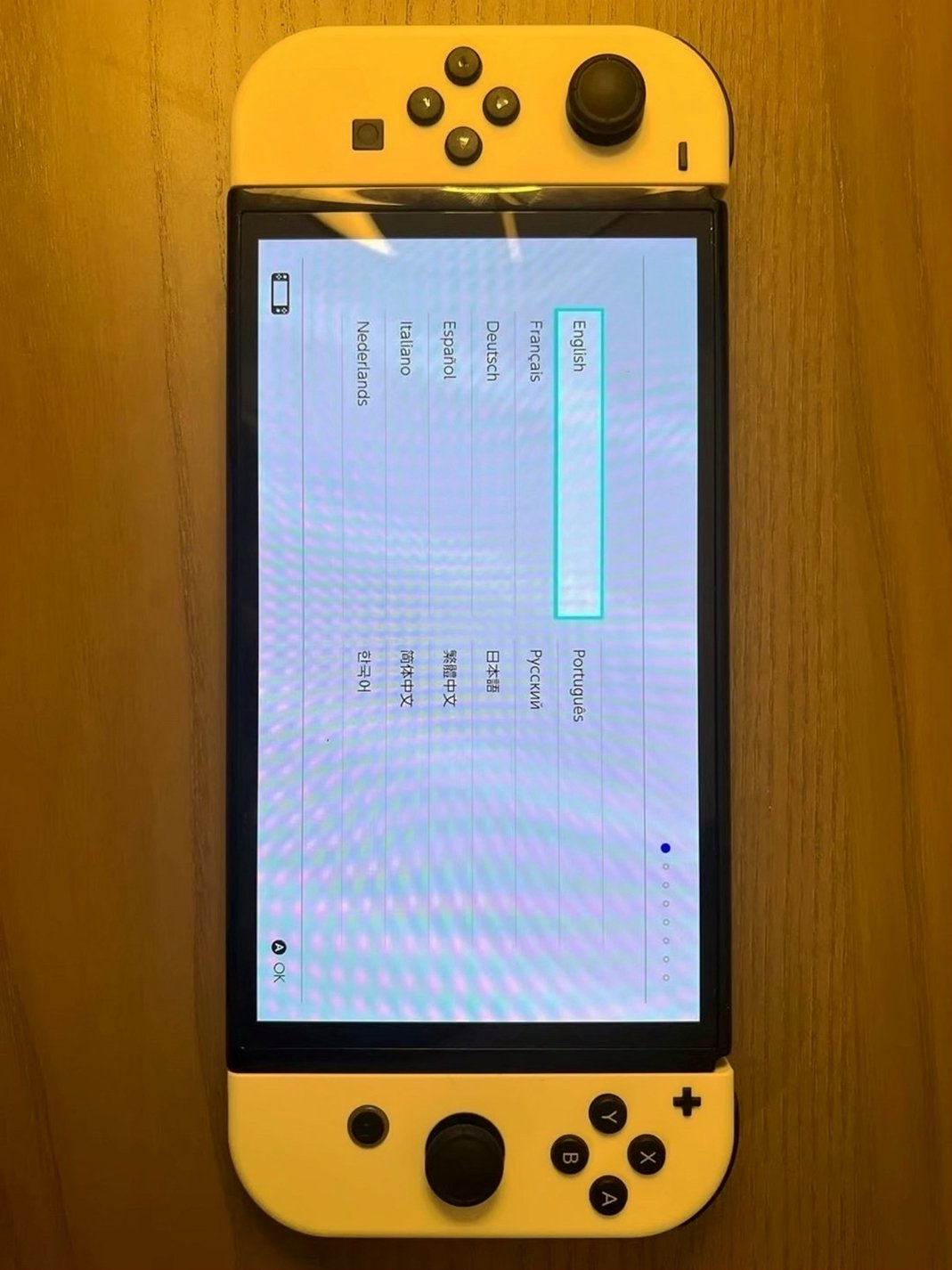 Nintendo Switch OLED 3V67 64GB White - Used image 4
