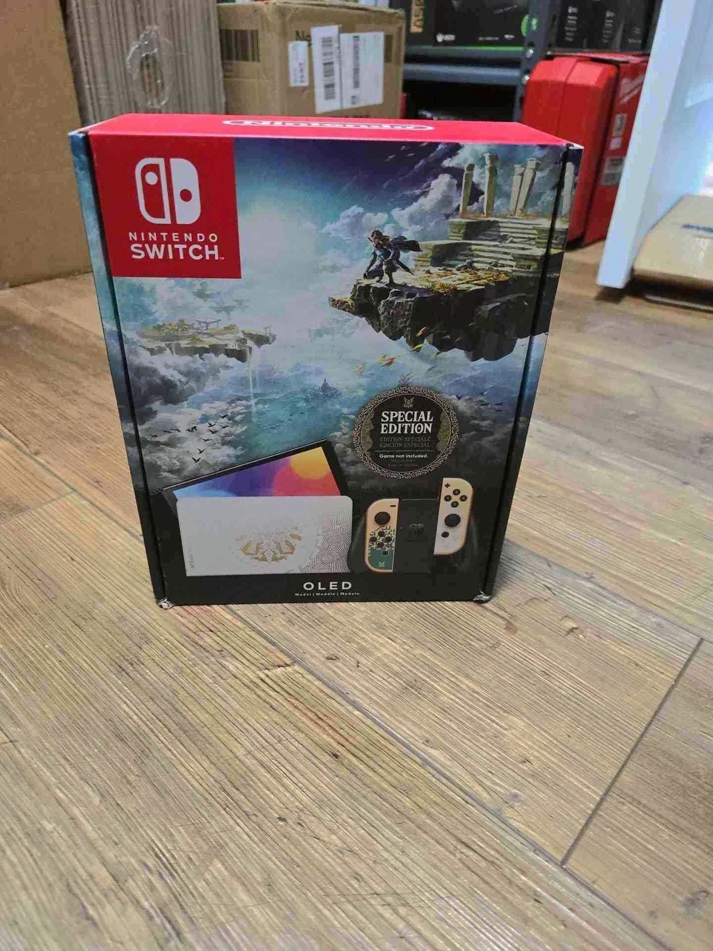 Nintendo Switch OLED 8W17 Brand New Unlocked - Used