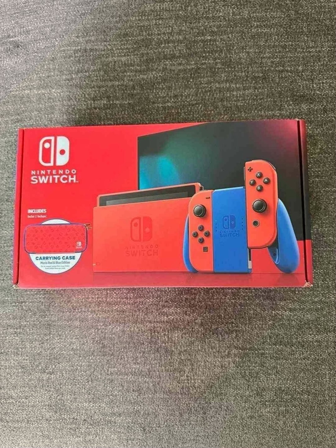 Nintendo Switch Mario Edition 7B61 Unlocked - Used