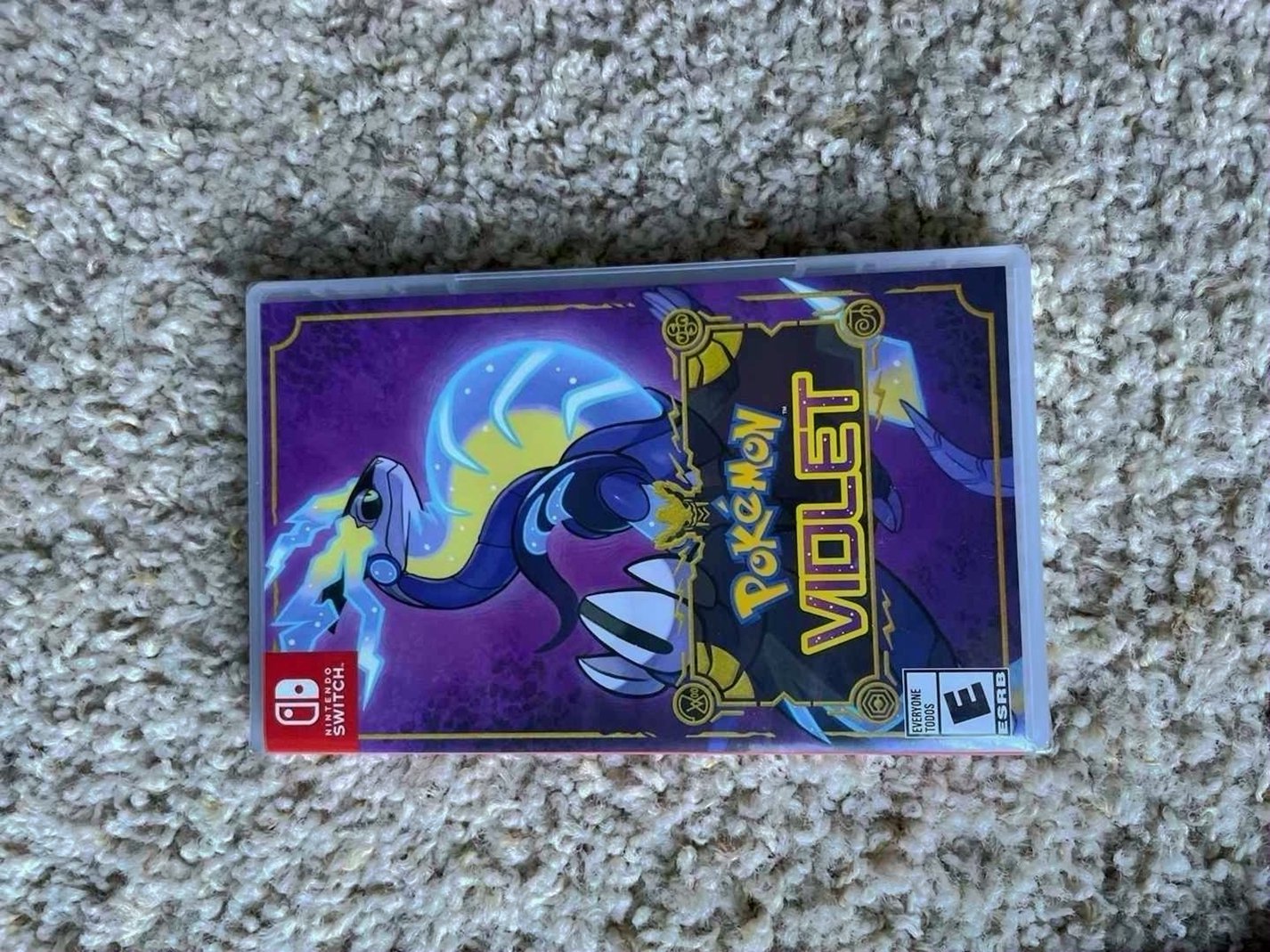 Nintendo Switch OLED Splatoon Limited Edition with Pokemon Violet - Used image 5
