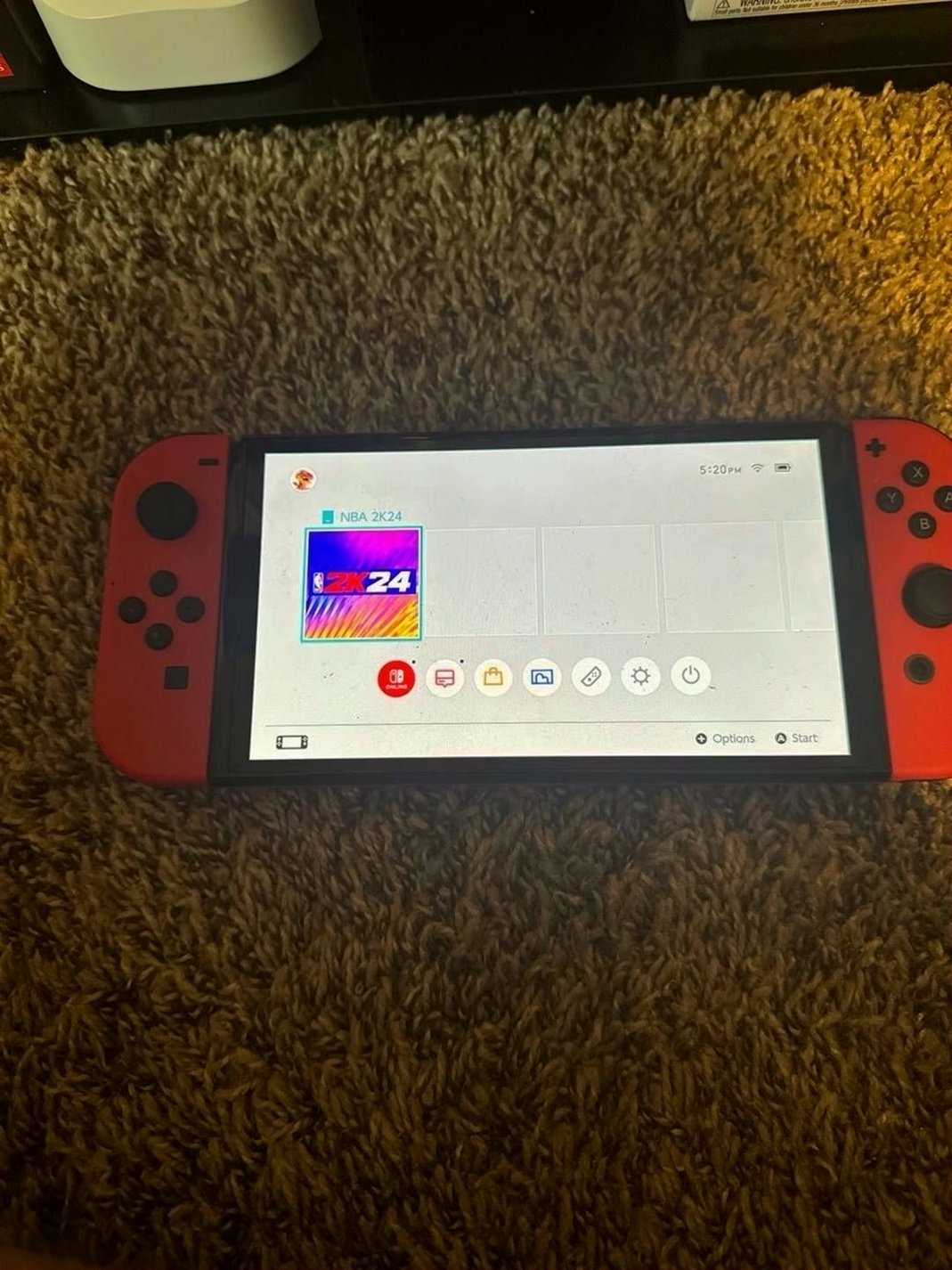 Nintendo Switch OLED Mario Edition Bundle - Used image 3