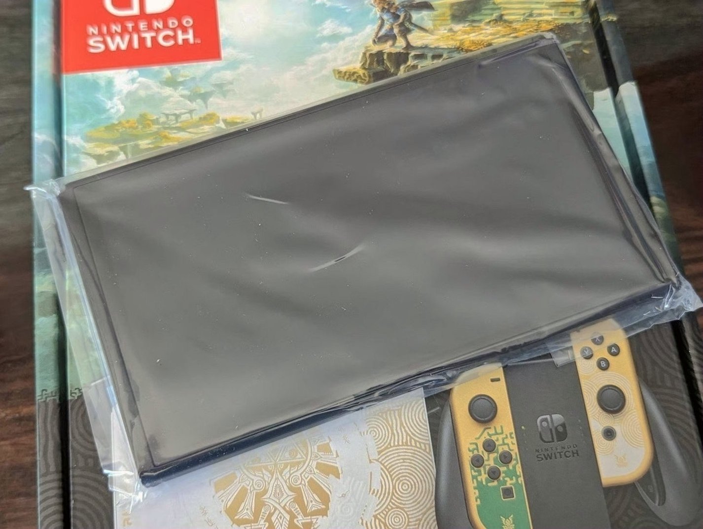 Nintendo OLED Switch Zelda Tears of the Kingdom Edition - Tablet Only - Used image 2
