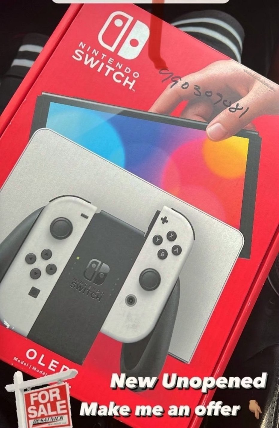 Nintendo Switch OLED 64GB White - Used