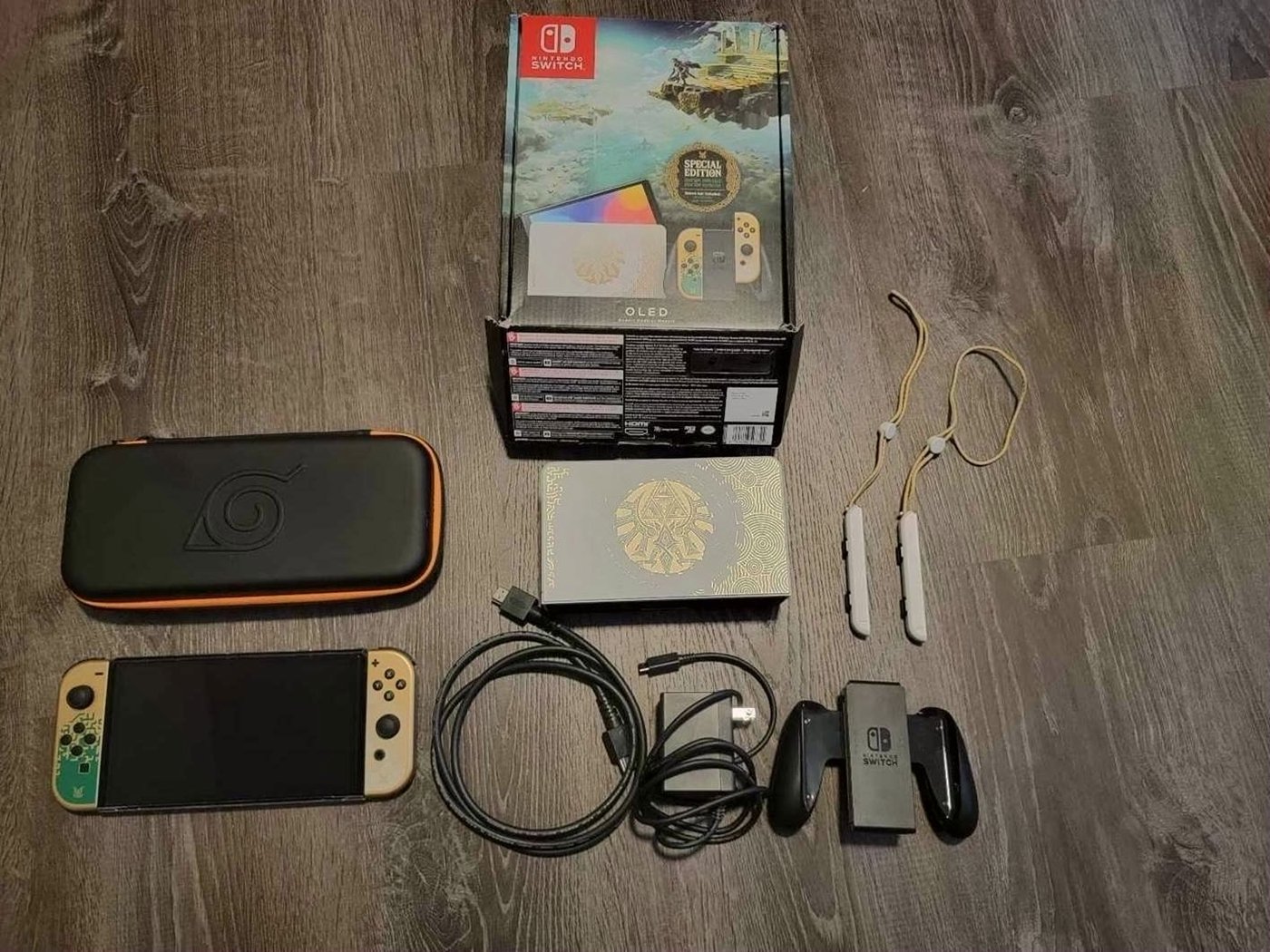 Nintendo Zelda Tears of the Kingdom OLED Switch Unlocked - Used