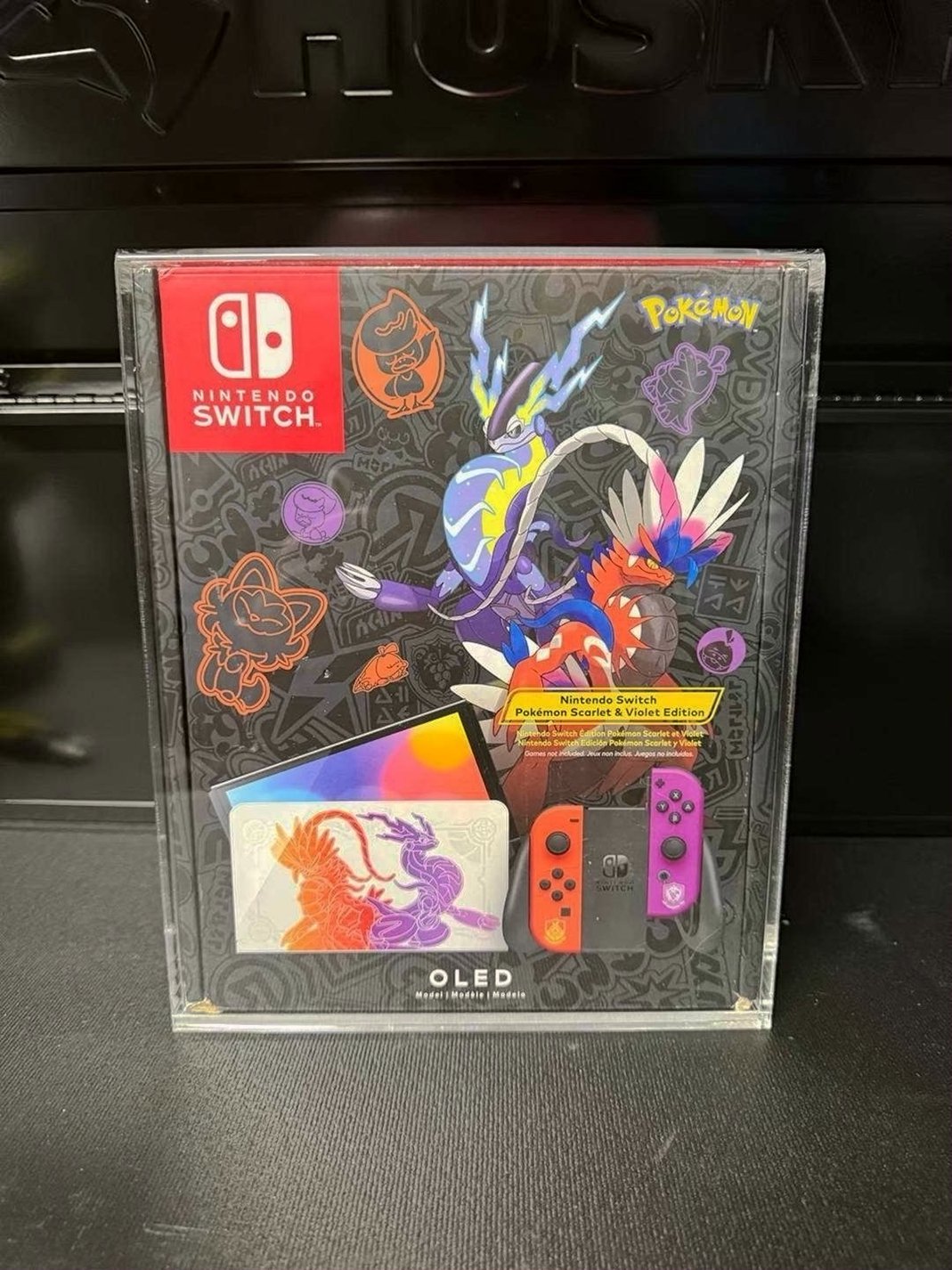 Nintendo Pokemon Scarlet and Violet Edition OLED Switch - Used