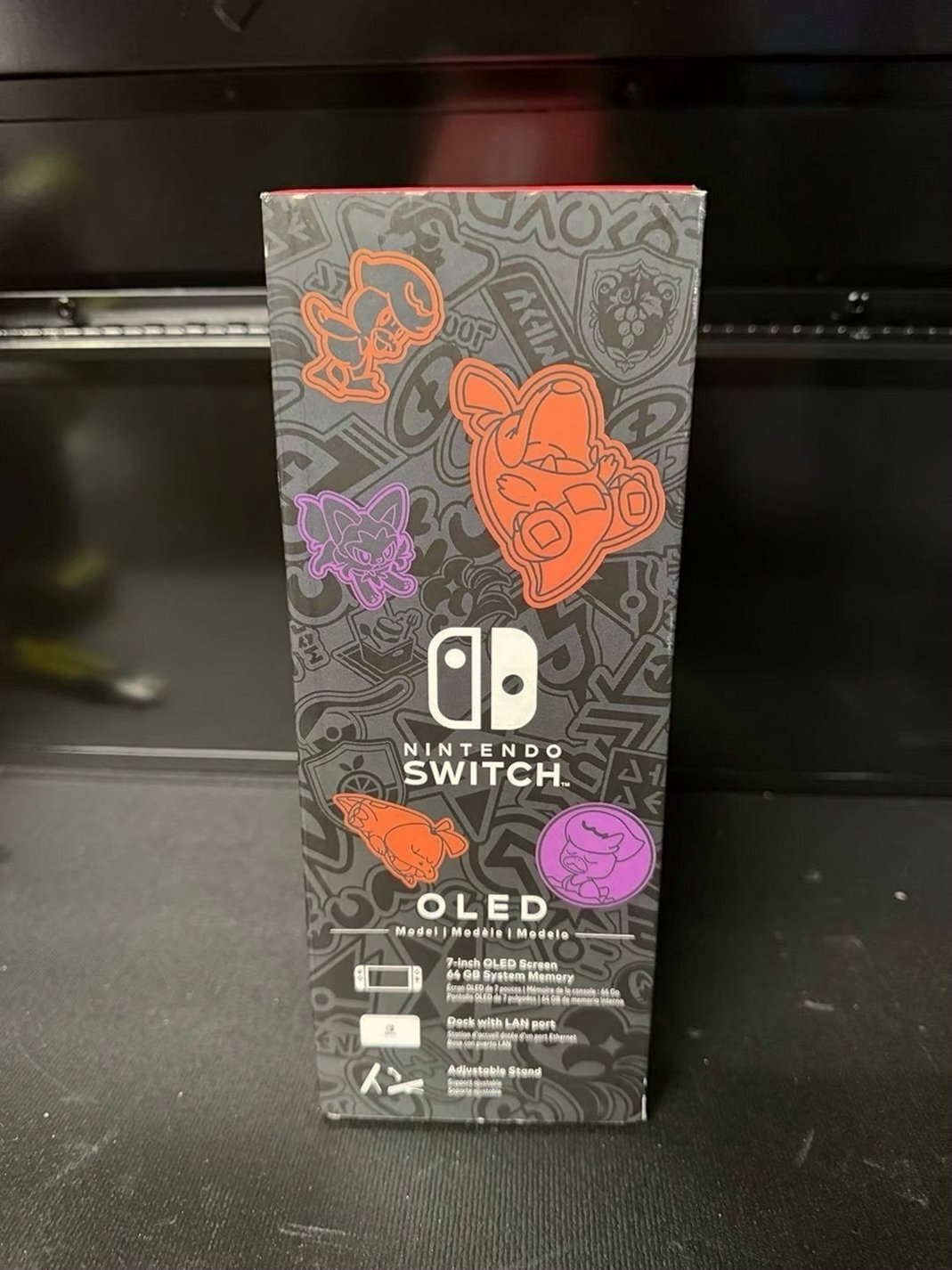 Nintendo Pokemon Scarlet and Violet Edition OLED Switch - Used image 3