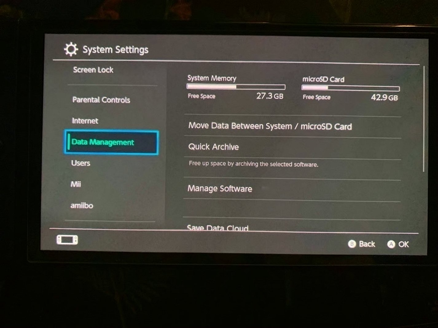 Nintendo Switch OLED 3D67 Used image 4