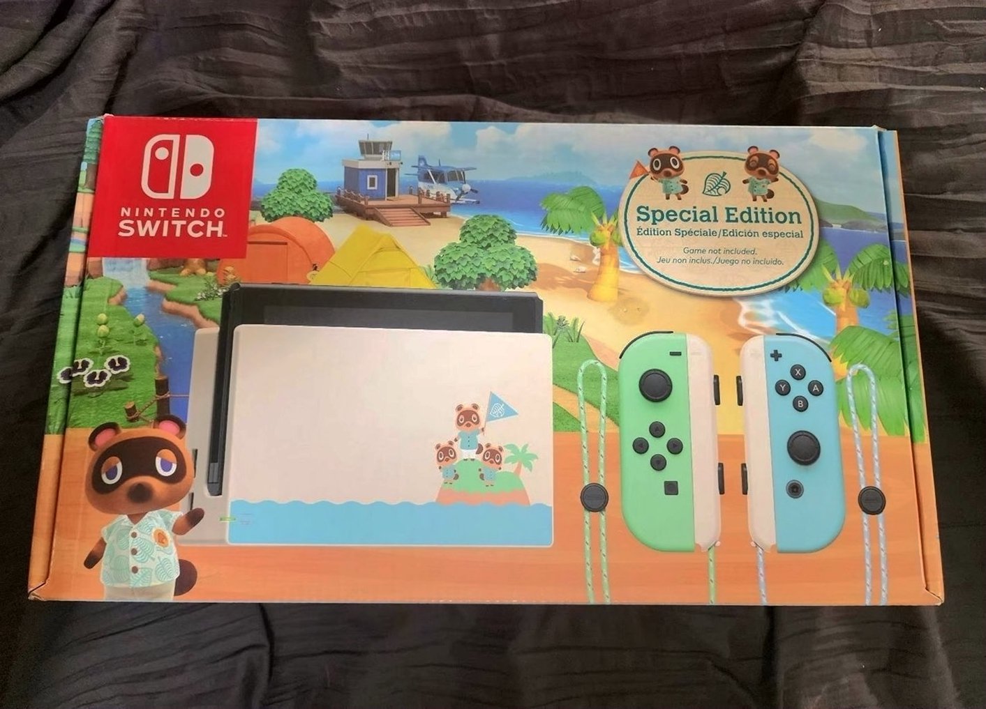 Nintendo Switch Console Animal Crossing Edition - Used