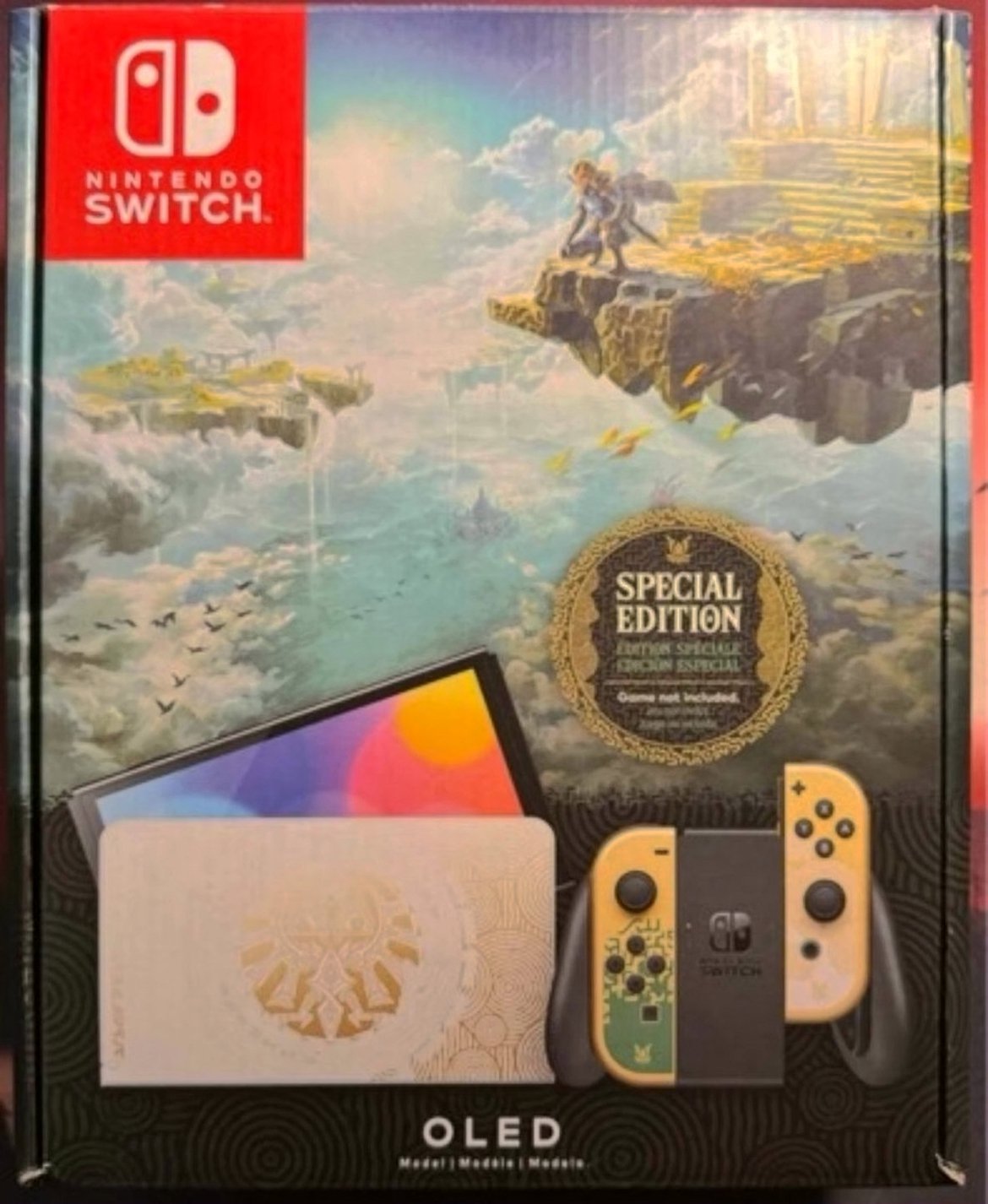 Nintendo Switch OLED 9X12 Special Edition Unlocked - Used