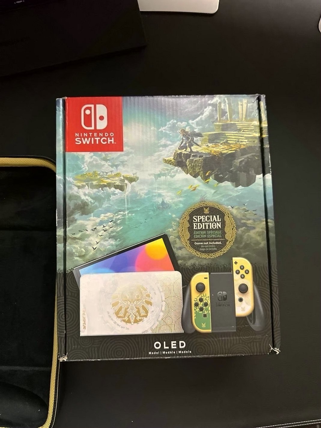Nintendo Switch OLED Legend of Zelda Tears of the Kingdom Unlocked - Used image 4