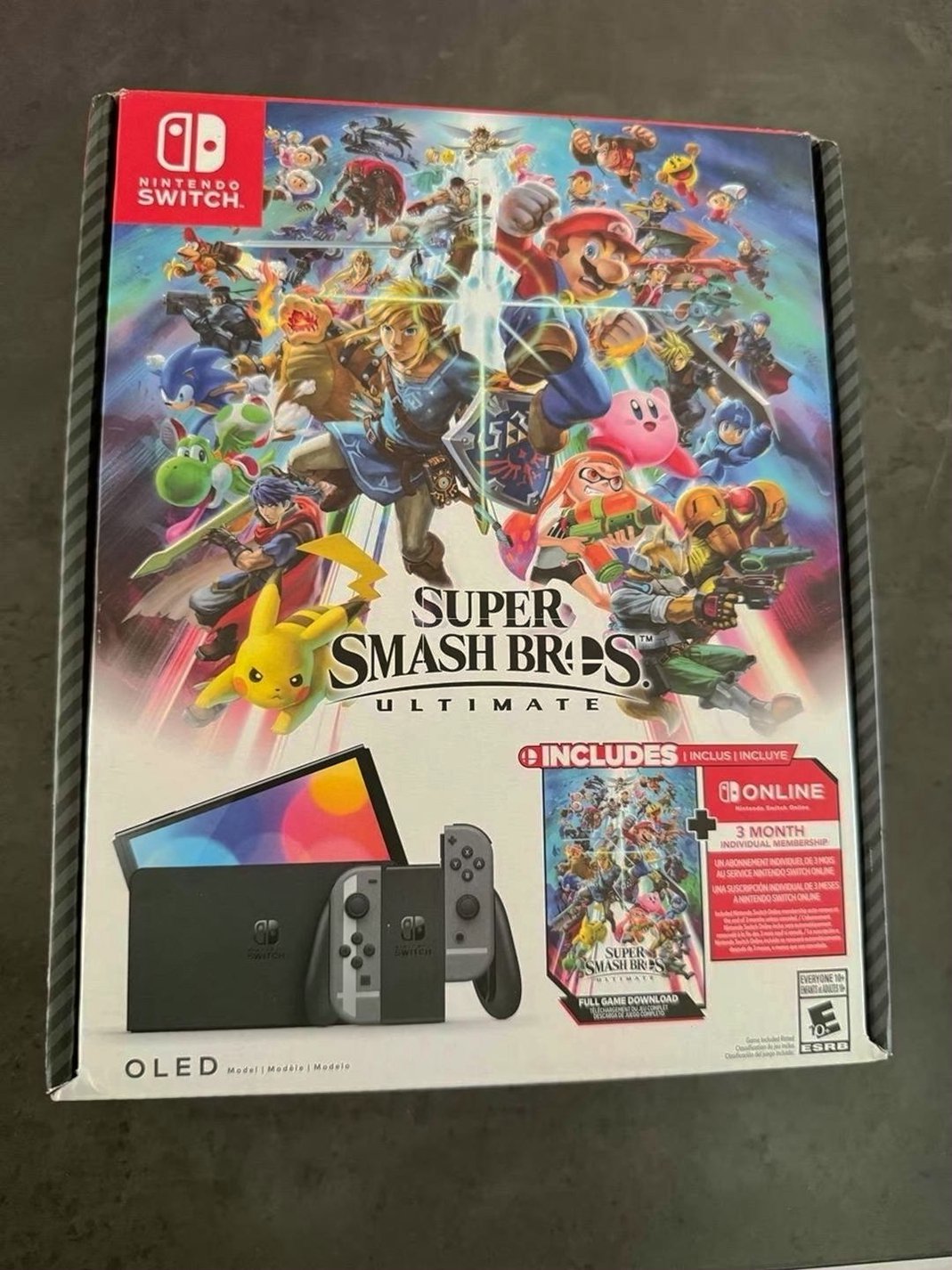 Nintendo Switch OLED Super Smash Bros. Ultimate Edition Unlocked - Used