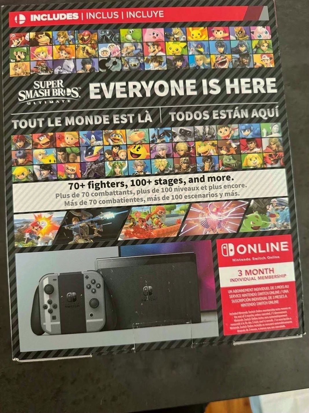 Nintendo Switch OLED Super Smash Bros. Ultimate Edition Unlocked - Used image 2