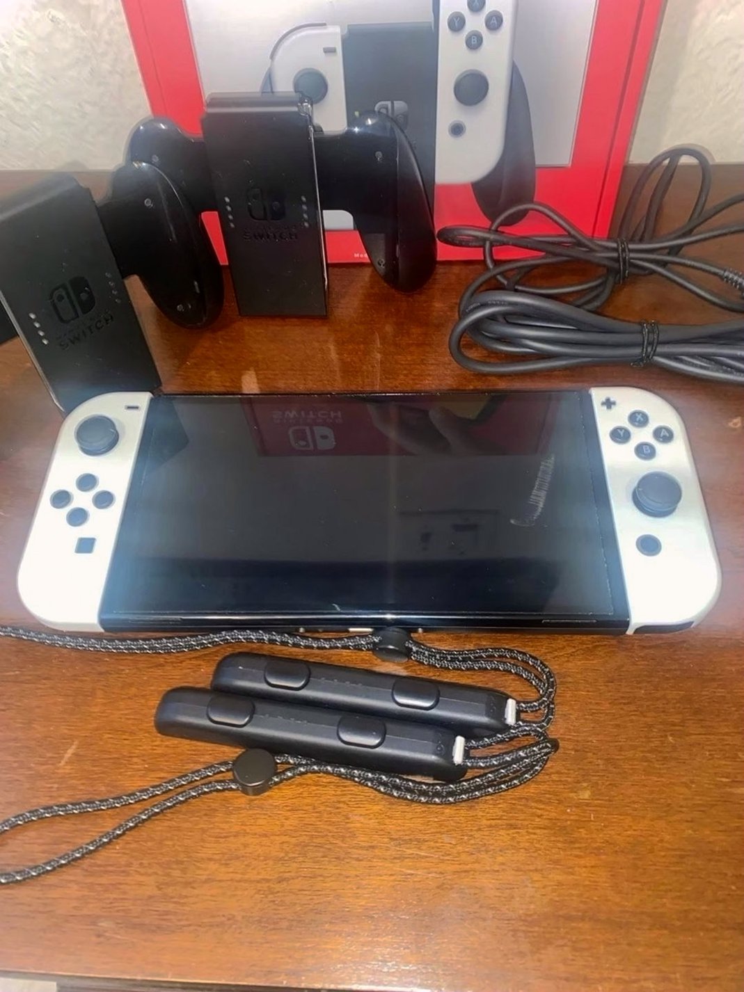 Nintendo Switch OLED 6D56 White - Used image 2