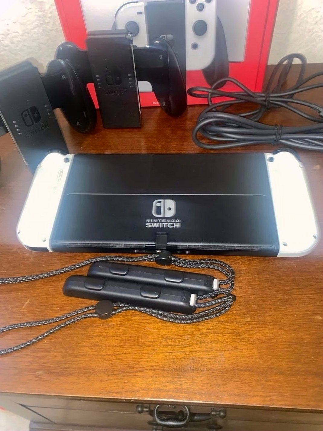 Nintendo Switch OLED 6D56 White - Used image 3
