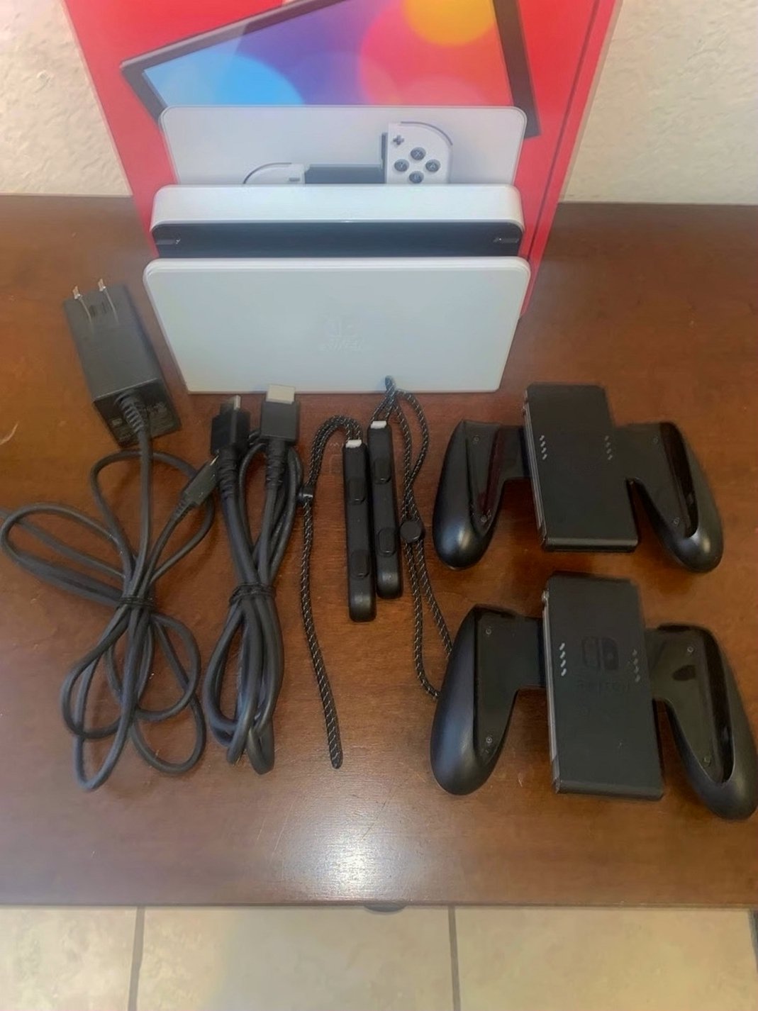 Nintendo Switch OLED 6D56 White - Used image 5