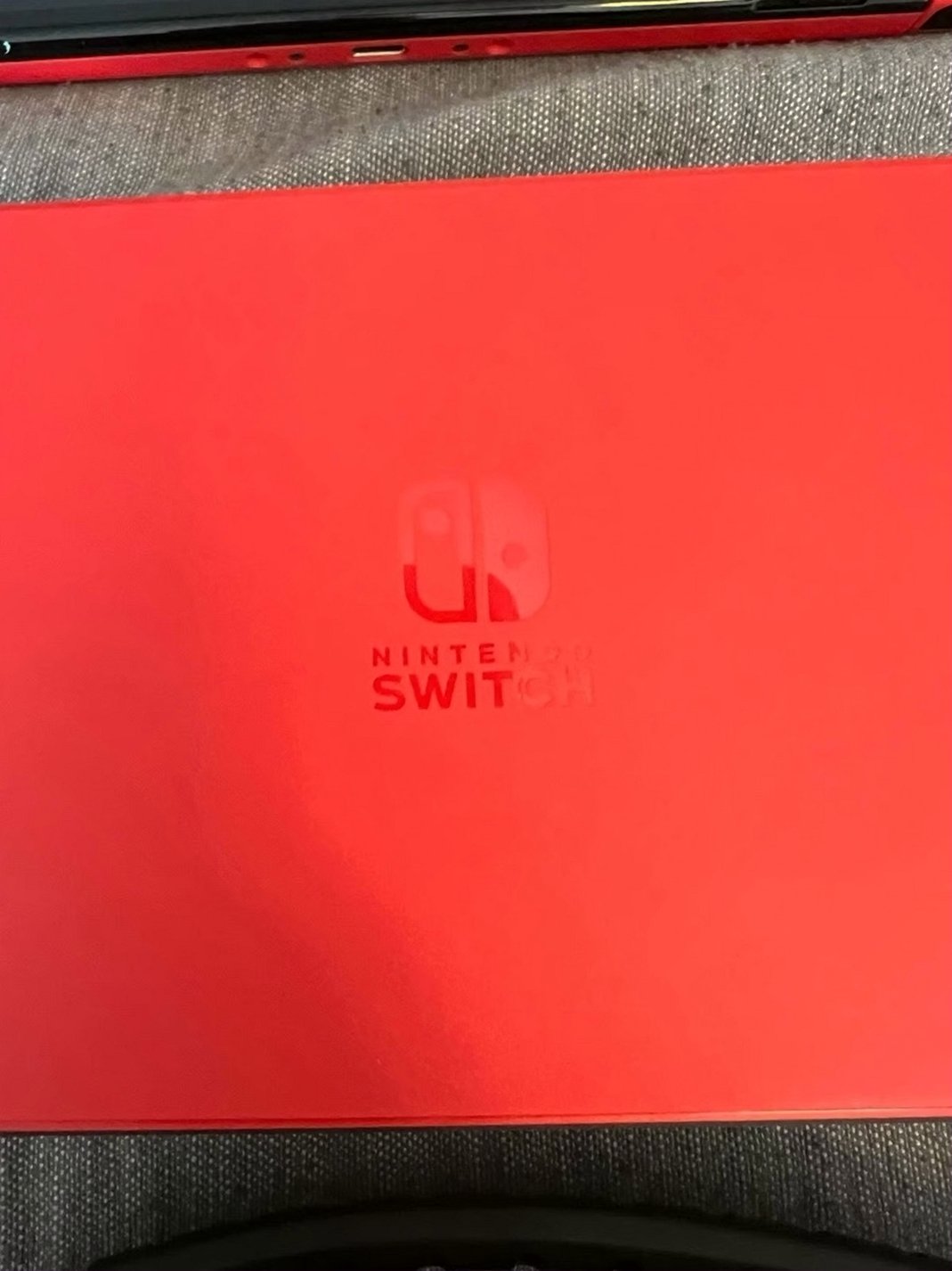 Nintendo Switch OLED Mario Edition Bundle 1L77 Used image 3
