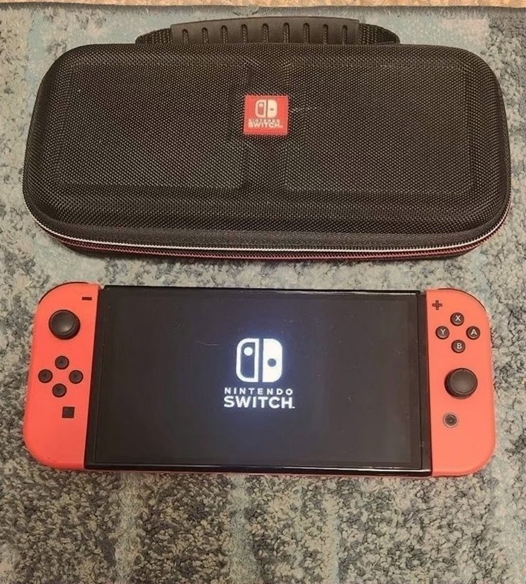 Nintendo Switch OLED Model 3Y72 Super Mario Maker Edition - Used image 2