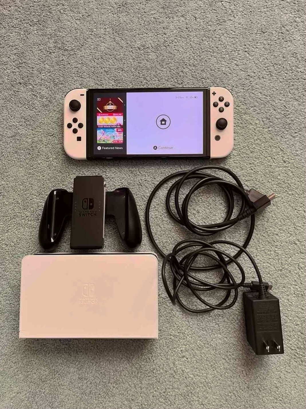 Nintendo Switch OLED Model White Joy-Con Used