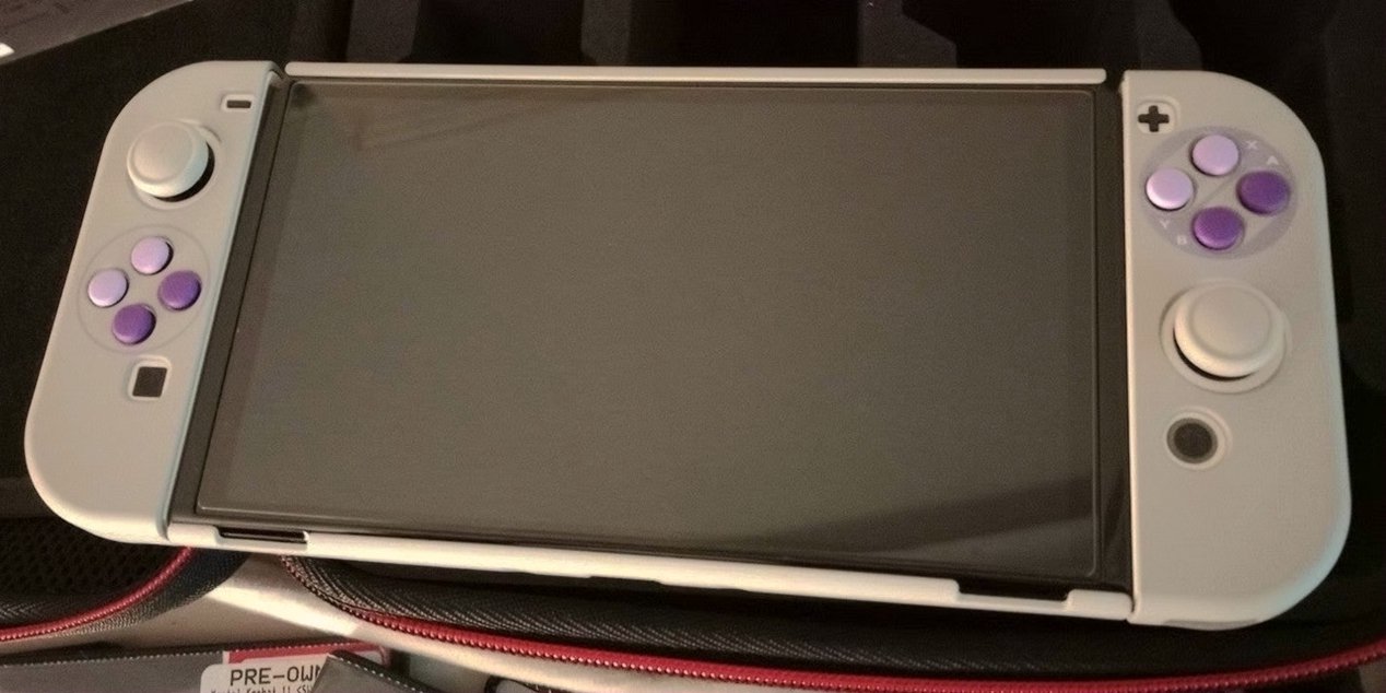 Nintendo Switch OLED Bundle - Stardew Valley and Cuphead - Used image 5
