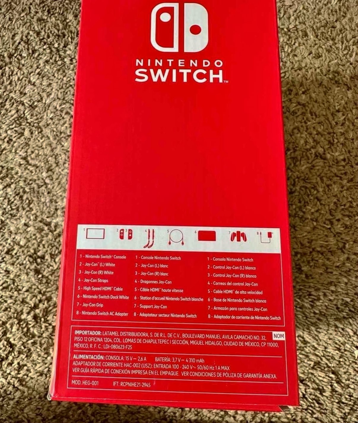 Nintendo Switch OLED Model 2Y75 - Used image 3