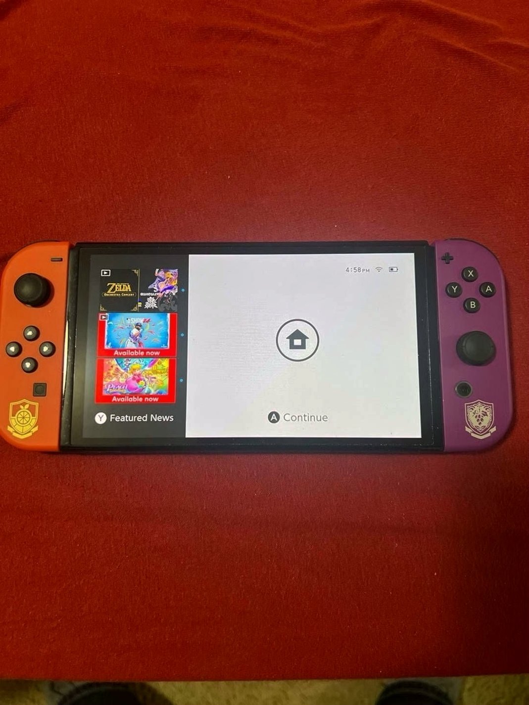 Nintendo Switch OLED Console 8P15 Unlocked - Used image 3