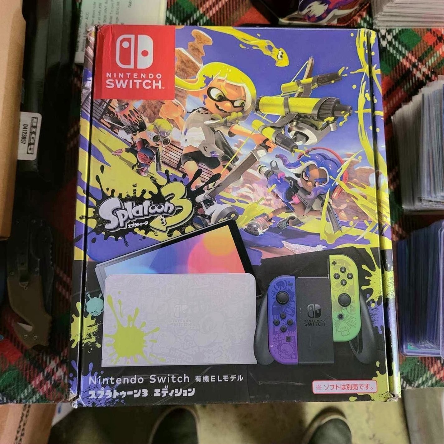 Nintendo JPN Switch OLED Splatoon 3 Special Edition Unlocked - Used
