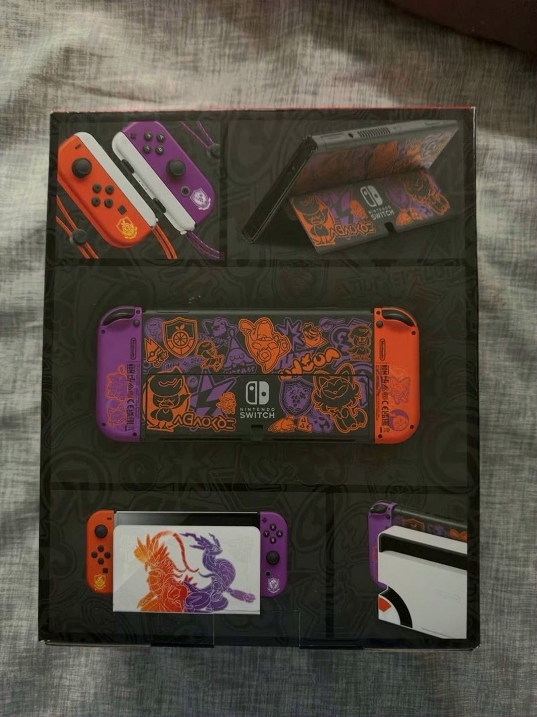 Nintendo Switch OLED Pokémon Scarlet & Violet Edition Unlocked - New image 2