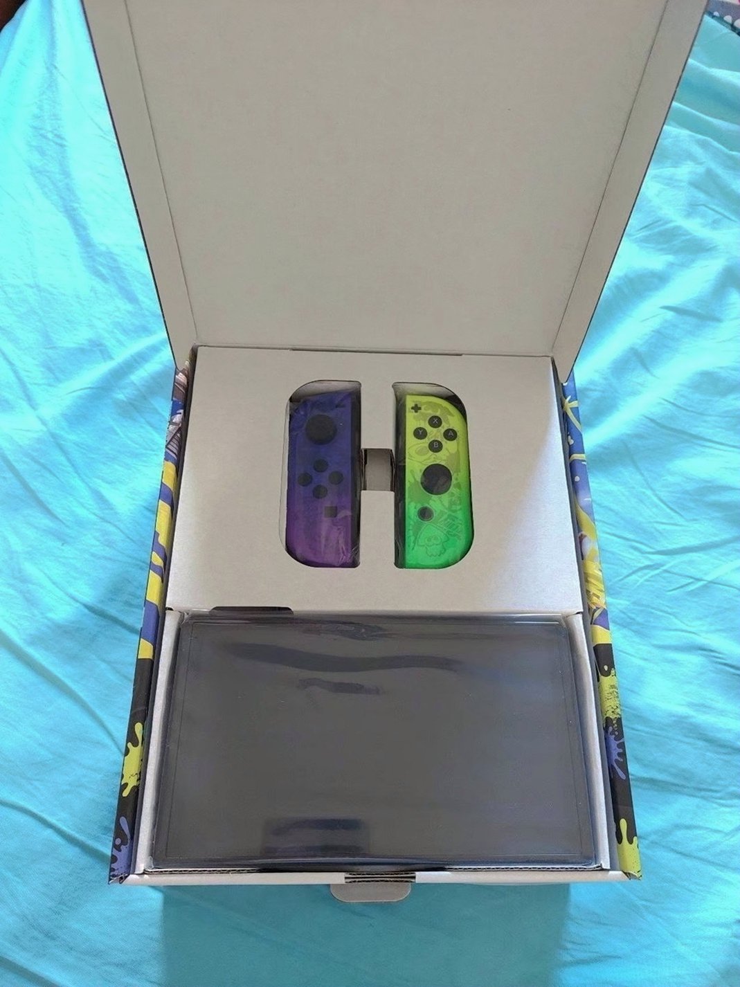 Nintendo Switch Splatoon OLED 8B89 - Used image 3