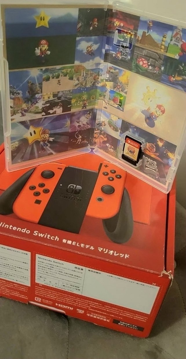 Nintendo Switch OLED Super Mario 3D All-Stars - Used