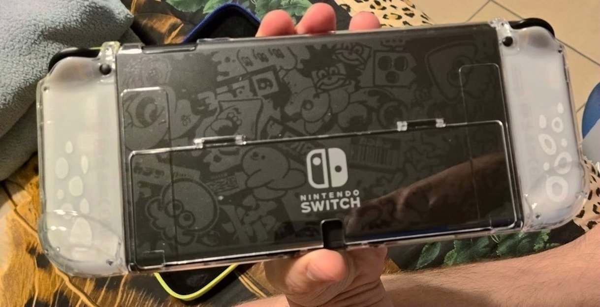 Nintendo Switch OLED Splatoon 3 Special Edition Unlocked - Used image 4