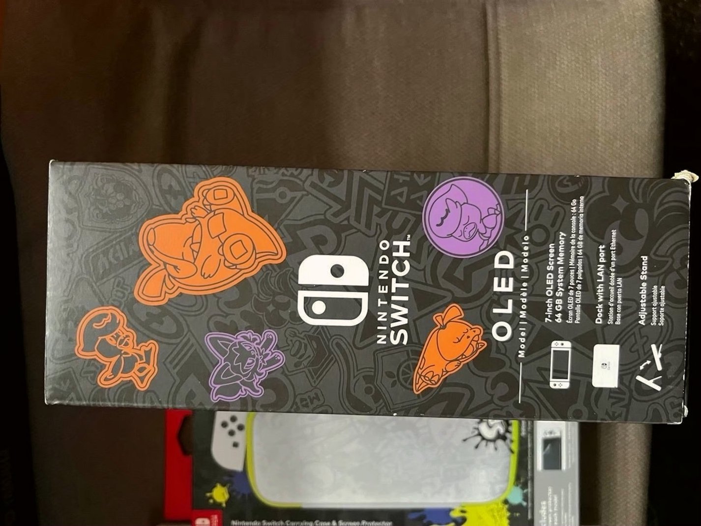 Nintendo Switch OLED Model Pokemon Scarlet & Violet Edition 128GB Used image 4