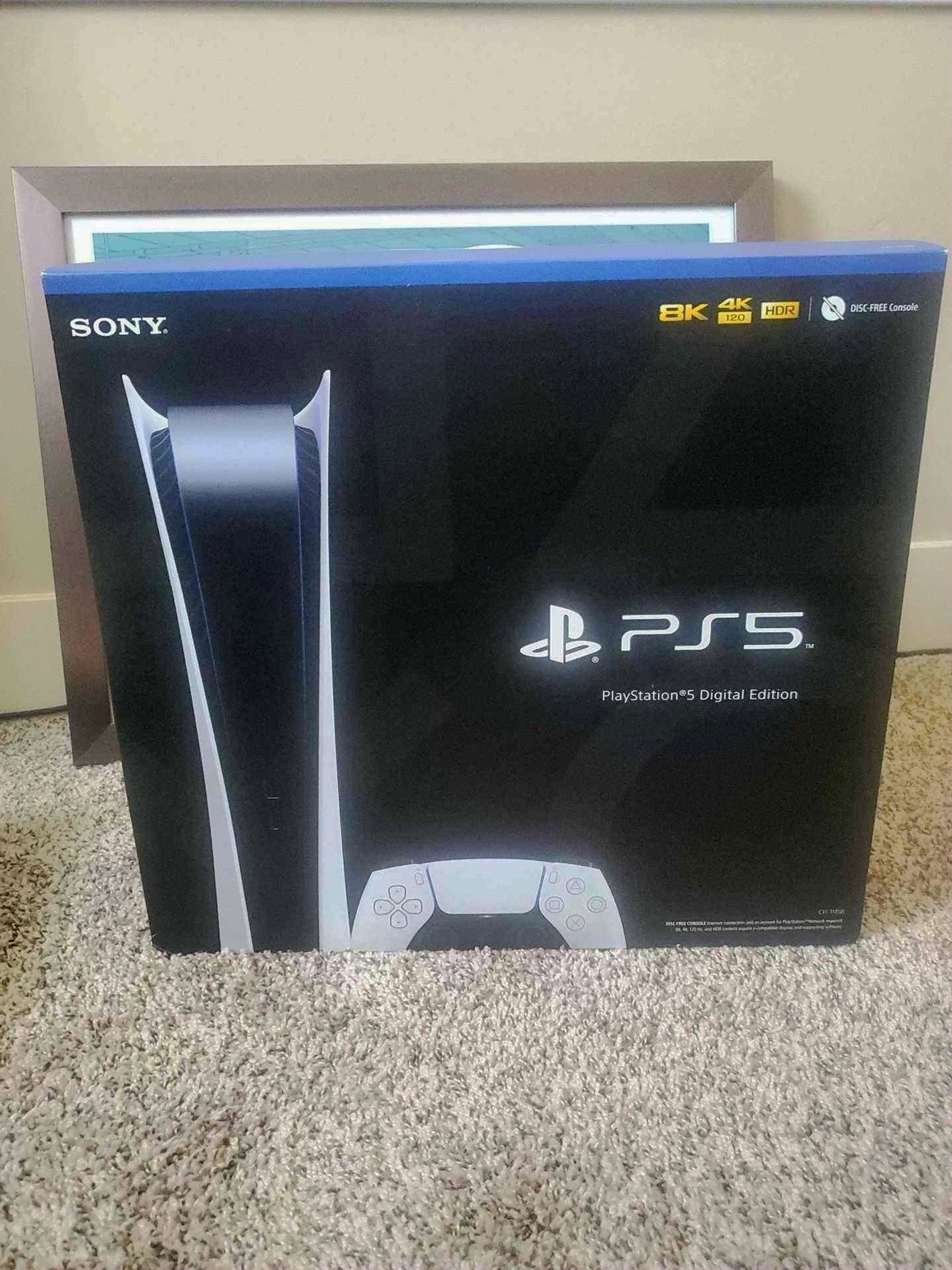Sony PlayStation 5 Digital Edition 825GB White - Used